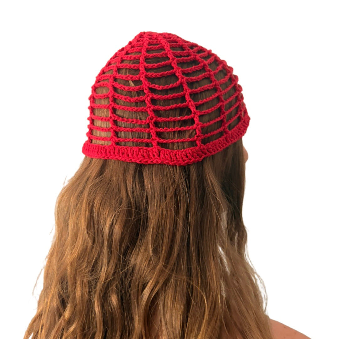 Mesh Hat Red